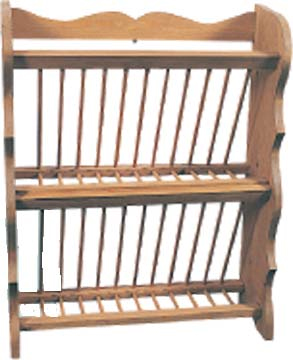PLATE RACK LG STANDING 20Sp
