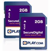 Play.com 2GB SD Card Twin Pack
