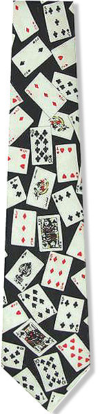 Unbranded Playing Card Tie