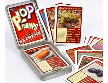 Plop Trumps ExtremeFollowing on from the great success of the original Plop Trumps card game, this new EXTREME version takes the yuck factor to a new level!Plop Trumps Extreme is played like the traditional game of Top Trumps, the objective is to bec