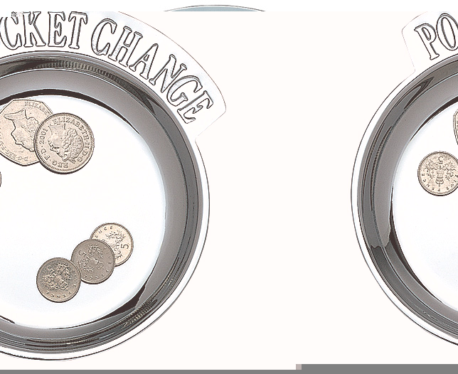 Unbranded Pocket Change Tray - Personalised