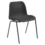 Polyproplyene Stacking Chair - Black