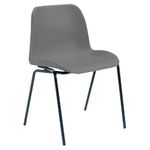 Polyproplyene Stacking Chair - grey
