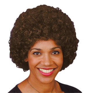 Unbranded Pop wig, brown curly