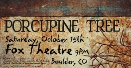PORCUPINE TREE Fox Theater Denver - 15th October 2005 - by Jackson D Carson Limited Edition Concert 