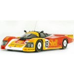 Highly detailed 1/43 Spark replica of the #18 Porsche 962C campaigned by Wollek van der Merwe and