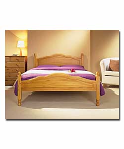 Portland Solid Pine Double Bed with Deluxe Mattress