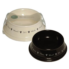 Posh Paws stoneware bowls and jars are available in a range of designs and colours that are stylish,