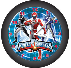 Encourage your little hero to learn the time with this super 10 inch Power Rangers Operation Overdri