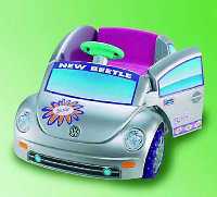 Electric Cars & Other Vehicles - Powerwheels Barbie Beetle 6V Ride-On