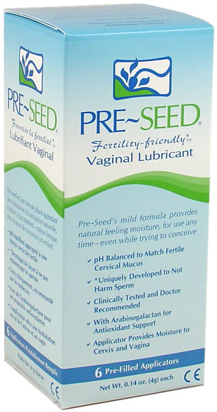 Unbranded Pre-Seed Sperm-Friendly Lubricant (x6 pre-filled APPLICATORS)
