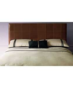 Unbranded Premium Collection Luxury Leather Double Headboard