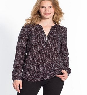 Unbranded Printed Viscose Blouse, Standard Bust Fitting