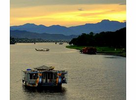 Unbranded Private Huong River Boat Trip with Dinner -