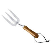 This Professional hand fork has a polished stainless steel blade and a deluxe ashwood handle. This h
