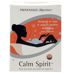 Provenance Objectives Calm Spirit Tablets - Size: 30 Tablets