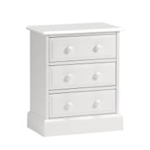 Unbranded Provence White Bedside Chest