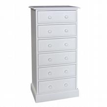 Unbranded Provence White Tall Chest