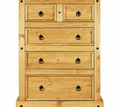 Unbranded Puerto Rico 3 2 Drawer Chest - Pine