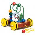 Pull Along Motor Activity Educational Wooden Toy