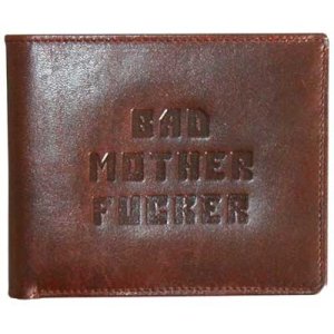 If you have to carry a wallet you need to carry this one. Its a 100% leather exact replica of the