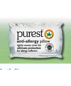 Chemical free protection from Purest Anti allergy Pillow that naturally safeguards the user from the