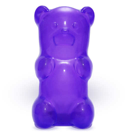 Unbranded Purple Gummy Bear Nightlight Lamp