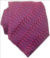 Unbranded Purple Zigzag Necktie by Timothy Everest
