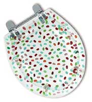 Jelly Beans - Clear Toilet Seat