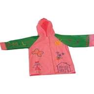 Unbranded Pyo Pink Raincoat - M/L(Ages 6-8)