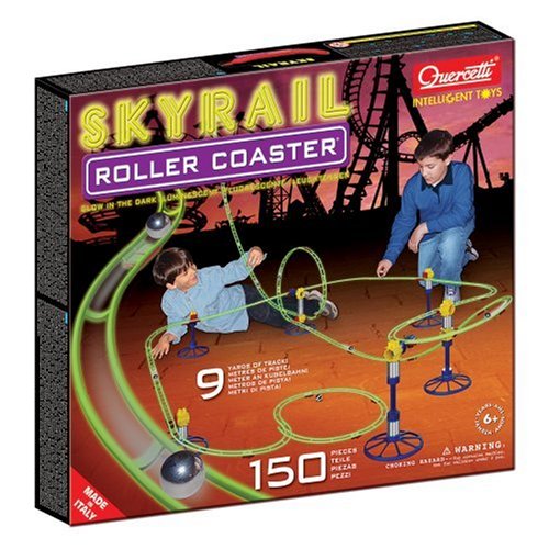 Quercetti - SkyRail Roller Coaster, Treasure Trove toy / game