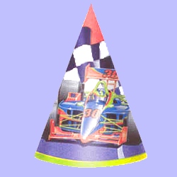 Racing Car - Cone Hat - SALE
