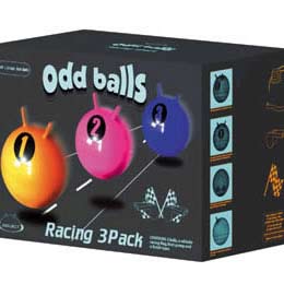 The Space Hopper Odd Ball Racing Three Pack makes a great retro gift for fun-lovers of all ages