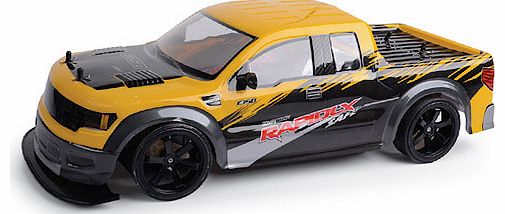 Features 1. Pneumatic drifting tires 2. Full directional control handset 3. Front suspension 4. Authentic graphics 5. 1:10 scale Live life in the fast lane with this Yellow Radio Controlled Racing Drift Car. At 1:10 scale, this stunning vehicle looks