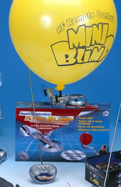 The Radio Controlled Flying Blimp is a truly innov