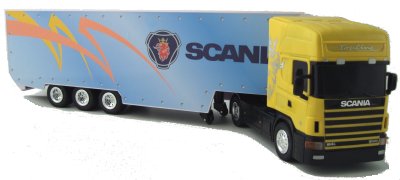 Heres a Radio Controlled Scania truck for all you wannabe truckers. Enjoy the power of a big rig