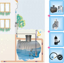 Rainwater harvesting is one of the most natural ways of saving water.  Households can expect to save