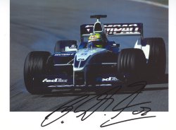 Ralf Schumacher 2002 Signed Photo
