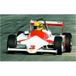 1/43 scale model from Minichamps.   After winning the British Formula 3 Championship Senna headed