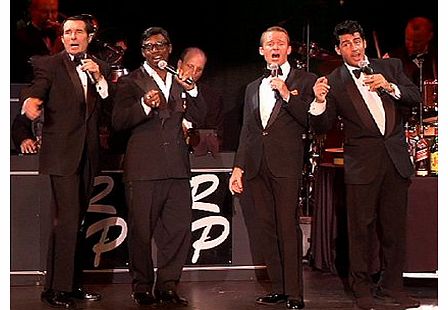 Rat Pack Show Las Vegas -Intro Theyre back! Spend an unforgettable evening with the Rat Pack in Las Vegas where Frank Dean Sammy and Joey return to raise the roof in an award-winning show! Rat Pack Show Las Vegas - Full Details Enjoy what is sure to 