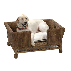A beautiful addition to any household, these generously proportioned handmade dog beds are made from