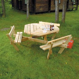 Picnic Tables Benches with Free Delivery from Rawgarden. FSC Approved.  Ideal for Outdoor Pub Furnit