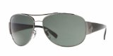 Ray Ban 3358 Sunglasses frame number/colour: 004/58 / GUNMETAL CRYSTAL GREEN POLARIZED frame size: 6