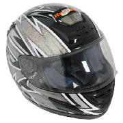 The RBDBI Roxter motorcycle helmet is lightweight and features a 6 point ventilation system. This sm