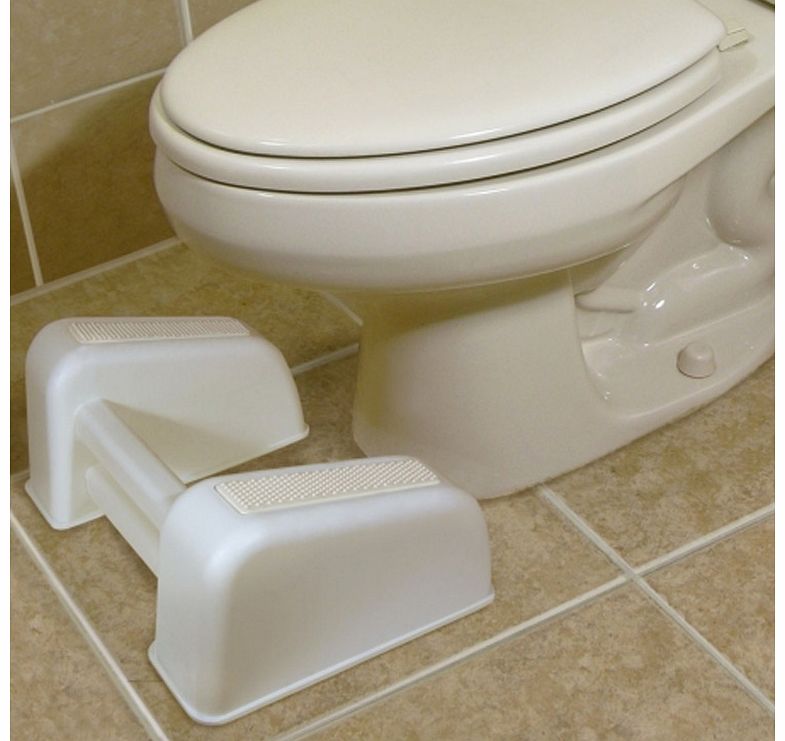 Re-Lax Toilet Stool. Positions your body so you are squatting when you sit on the toilet. Helps complete bowel elimination with ease. Minimises straining which is damaging to the pelvic floor. Relieves constipation and helps to prevent haemorrhoids.