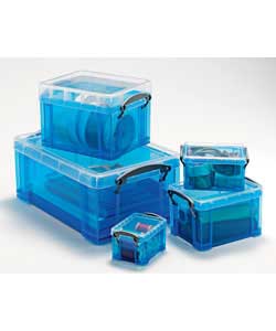 Ideal for storing paper, CDs, DVDs photos, hobby and DIY products.Polypropylene transparent boxes.5 
