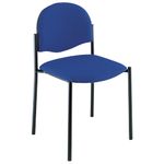 Reception/Conference Chair Without Arms-Blue