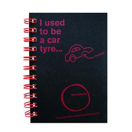 Unbranded Recycled Car Tyre Note Pads - A6