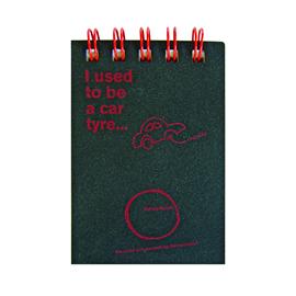 Unbranded Recycled Car Tyre Note Pads - A7