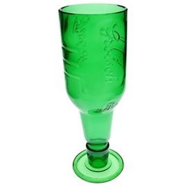 Unbranded Recycled Glass Goblet - Grolsch Bottle